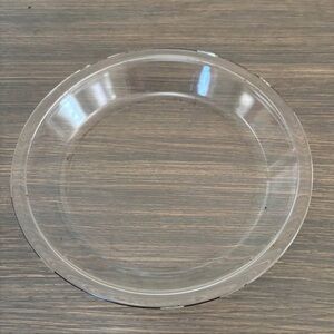 Pyrex glass pie plate